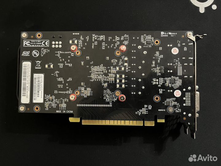 Видеокарта gtx 1050 ti 4gb palit