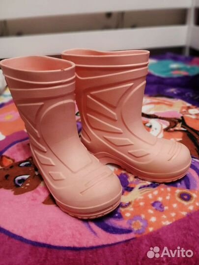 Детские резиновые сапоги