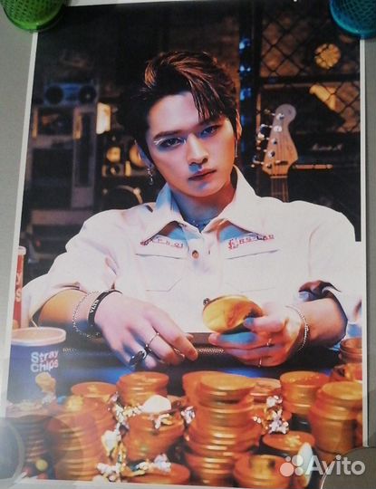 Постер (плакат) Минхо (Ли Ноу) из Stray Kids