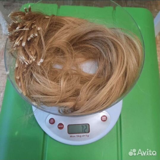 Свело-русые волосы для наращивания