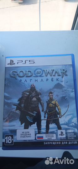 God of war ragnarok ps5 диск (русская озвучка)