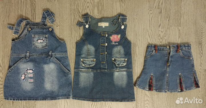 Вещи на девочку пакетом 98-104р