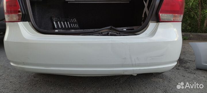 Бампер задний polo sedan