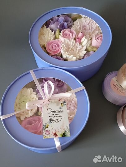 Зефирный букет на день воспитателя/учителя