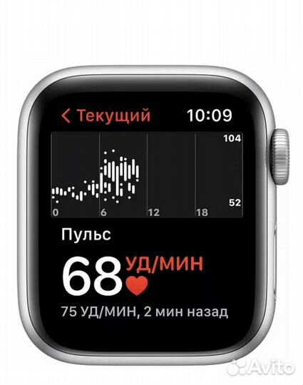 Часы Apple Watch SE 40 mm Silver with Abyss Blue