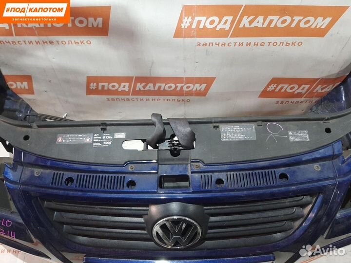 Ноускат Бампер Volkswagen Polo 4 рест. 2007