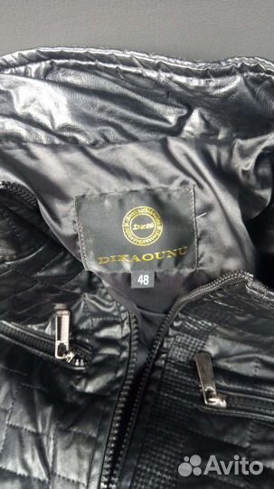 Кожаная куртка мужская