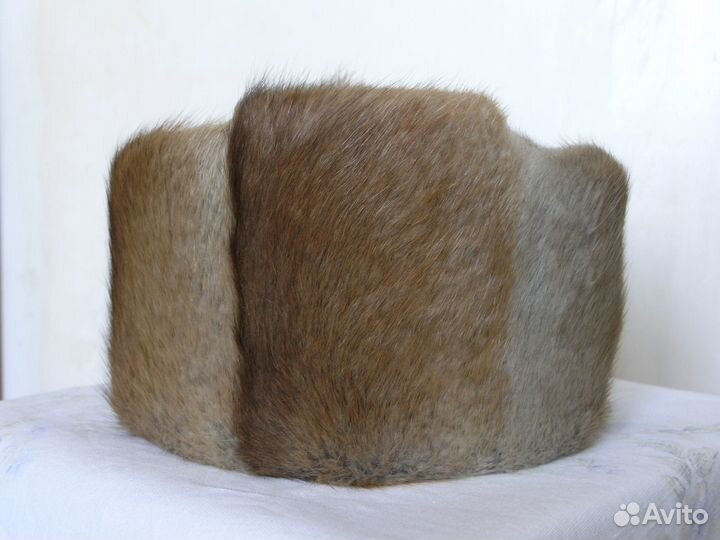 Шапка мужская из нутрии. Размер 59-60