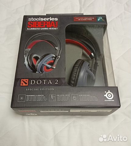 Игровые наушники Steelseries siberia v2 dota2 купить в Москве ...
