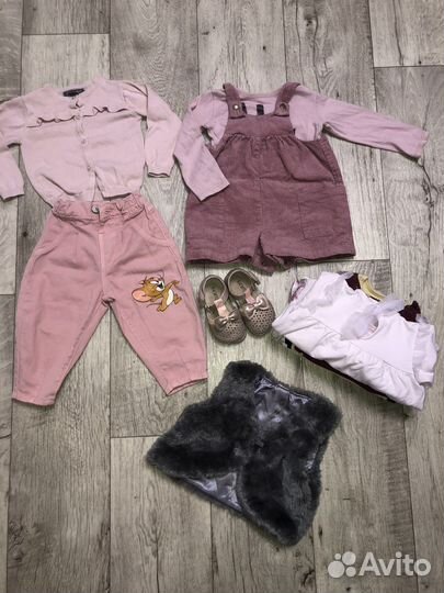 Пакет вещей для девочки 12-18 мес