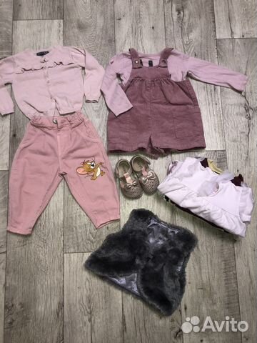 Пакет вещей для девочки 12-18 мес