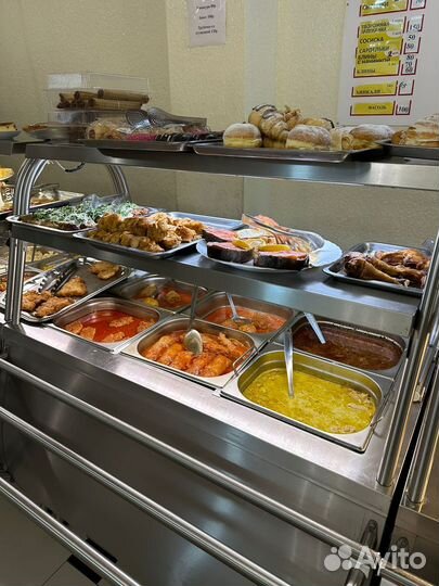 Линия раздачи для столовых