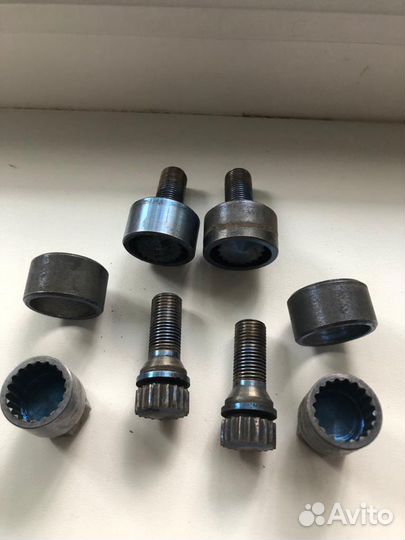 Болты колесные титановые ваз