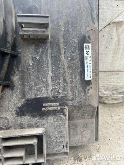 Диффузор вентилятора охлаждения Nisan juke