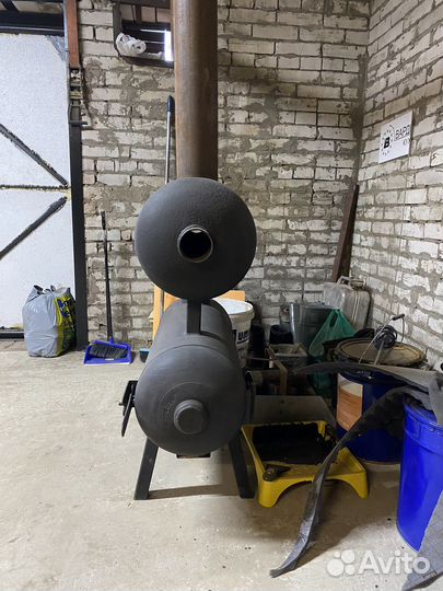 Печь буржуйка для гаража