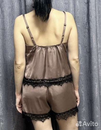 Шелковый домашний комплект