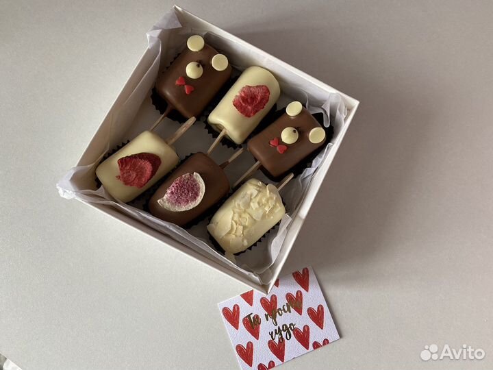 Бананы в шоколаде мишки