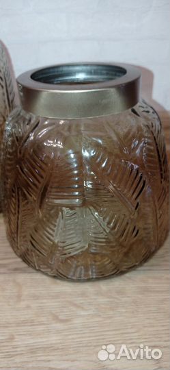 Ваза для цветов стекло 2 шт