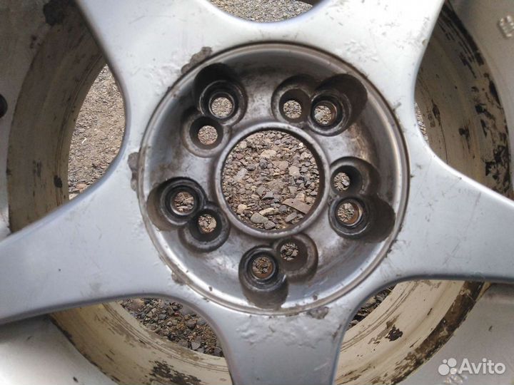 Литые диски + шины r15 5х114 6.5дюймов