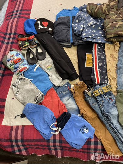 Огромный пакет вещей для мальчика