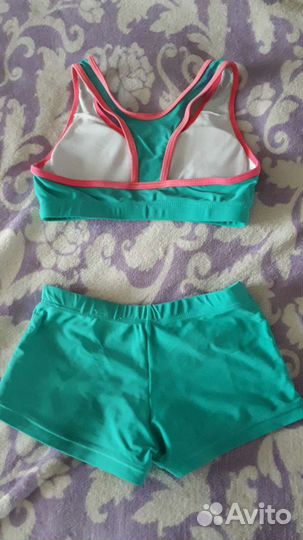 Купальник для девочки шортами раздельный