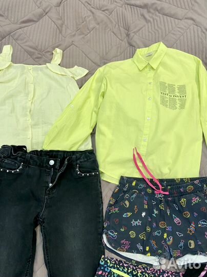 Вещи для девочки пакетом (р146/152/158)