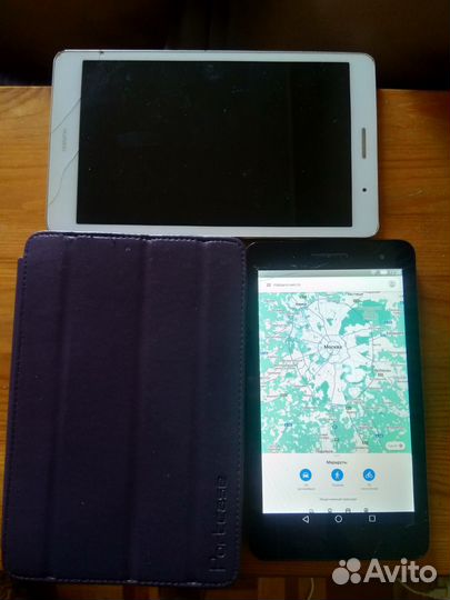 Планшет huawei с чехлом