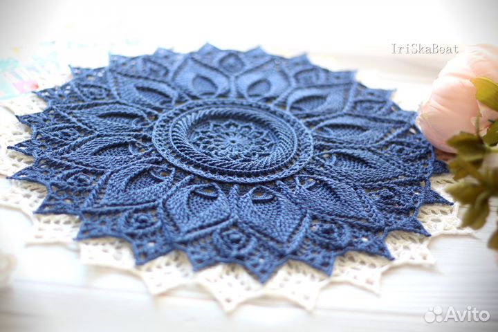 Декоративная салфетка ручной работы Ulita