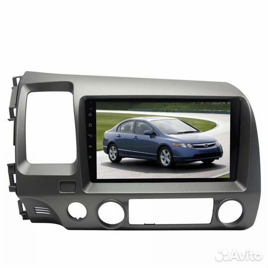 Магнитола для Honda Civic 4D Хонда сивик Android