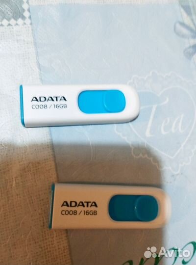 Usb флешка 3.0,16 гигабайт Adata 2 шт