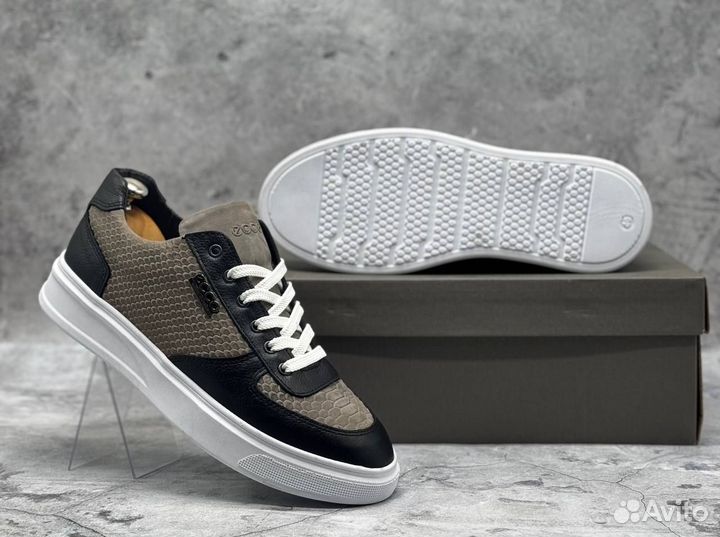 Кеды ecco мужские