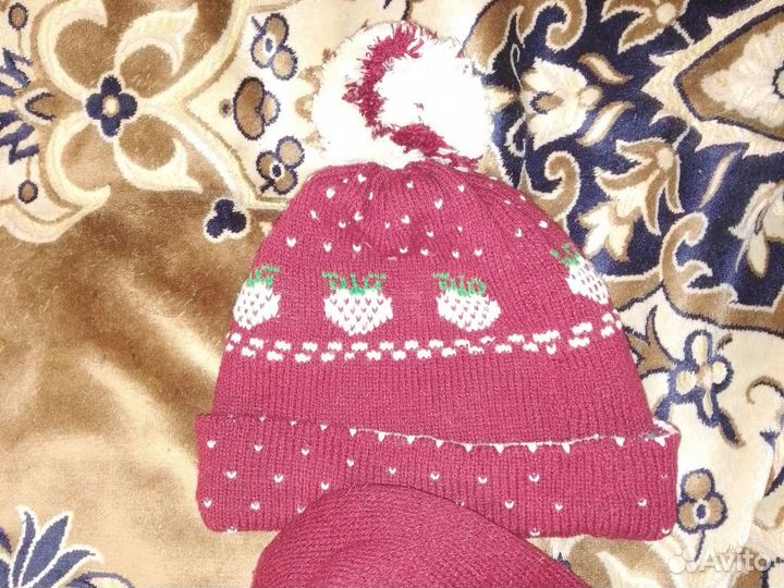 Комплект шапка, шарф