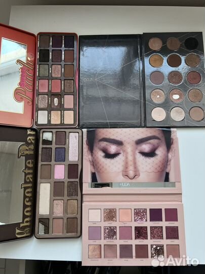 Палетки для глаз