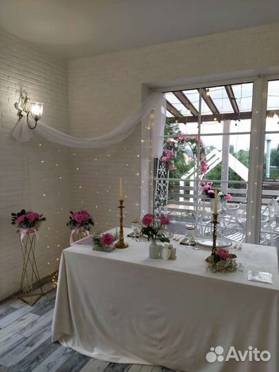 Свадебная арка и набор декора 