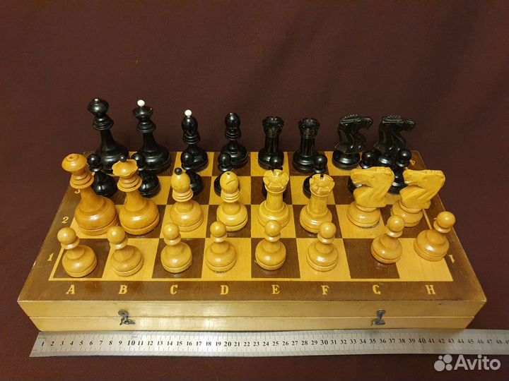 Шахматы гроссмейстерские большие с утяжелителем сс