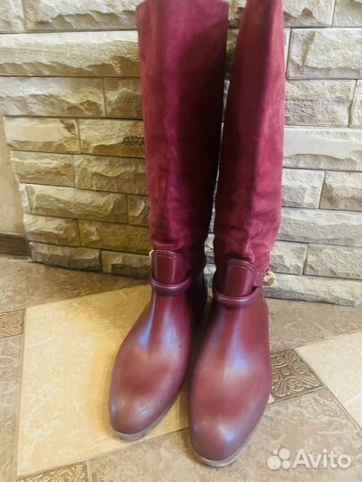 Сапоги Menghi кожа