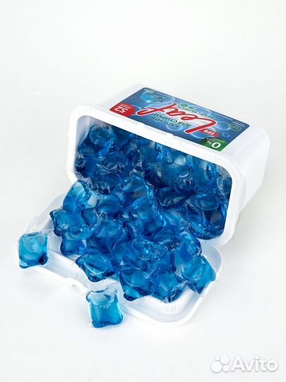 Капсулы для стирки EcoLeaf 52 капсулы