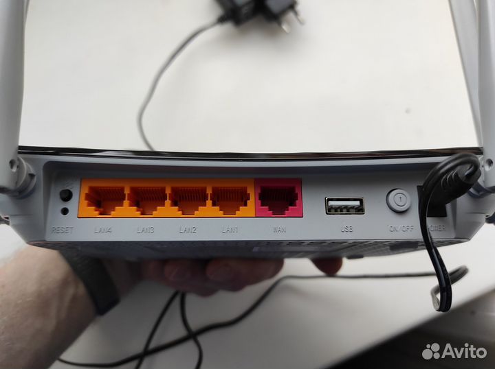 Wi-Fi роутер TP-Link Archer C5, чёрный