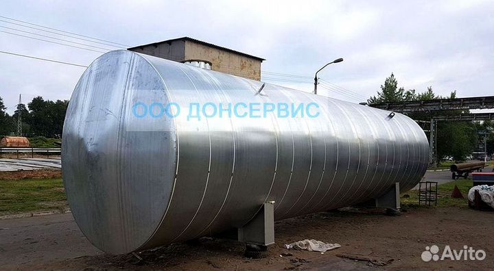 Резервуар горизонтальный стальной ргс 90 м3