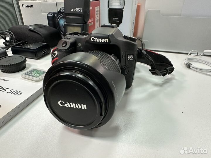 Зеркальный фотоаппарат canon 50d