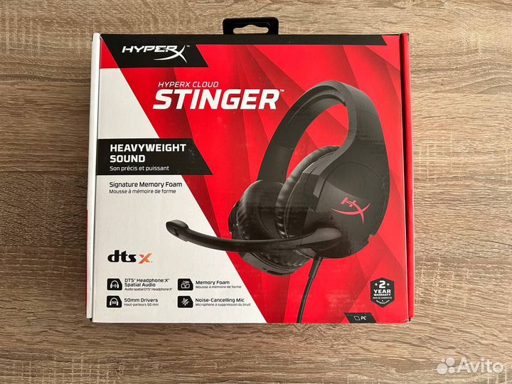 Игровая гарнитура HyperX cloud Stinger