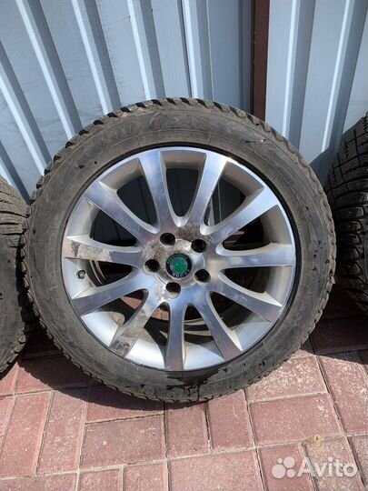 Колеса в сборе на Skoda Goodyear 225/50 R17