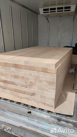 Столешницы из бука для школьных столовых