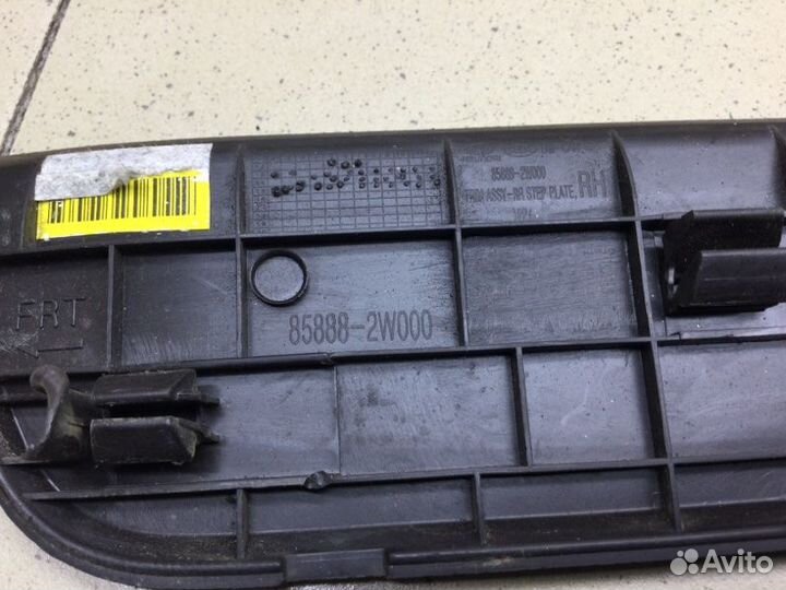 Накладка порога (внутренняя) Hyundai Santa Fe DM