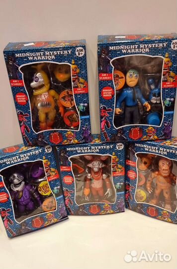 Аниматроники + маска 5 ночей фреди