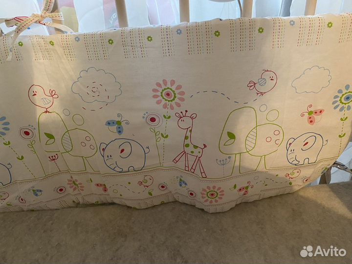 Бортики в детскую кроватку