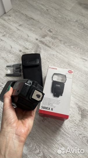 Вспышка камеры canon 580 ex ii