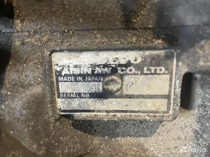 АКПП volvo s60 2.4 aisin 55-51sn