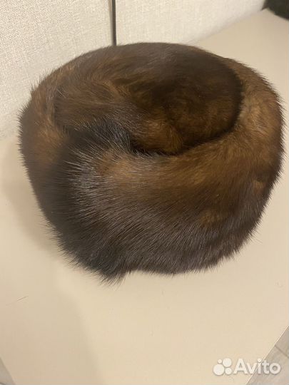 Шапка норковая женская бу