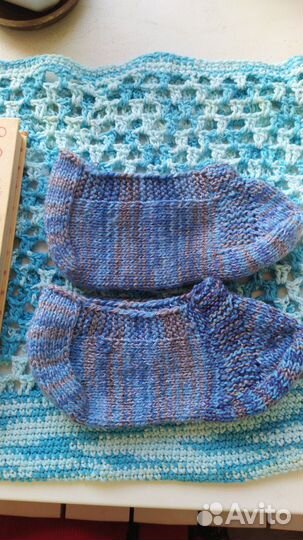 Шерстяные носки и следки женские